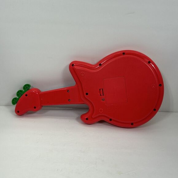 The Wiggles Red Guitar Musical Songs & Sounds Toy 2003 Spin Master Tested Works - Picture 7 of 10